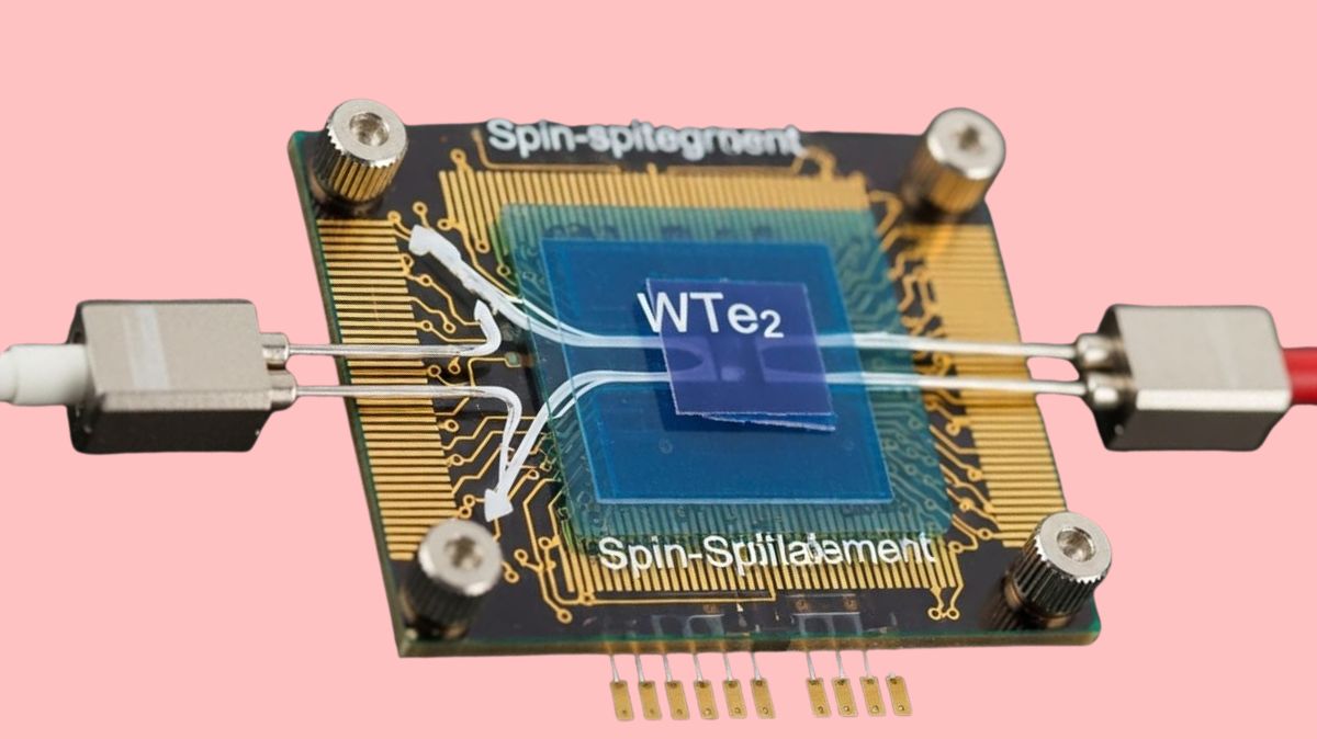 Photonic Spin Hall Effect In WTe2 Driven By Landau Levels