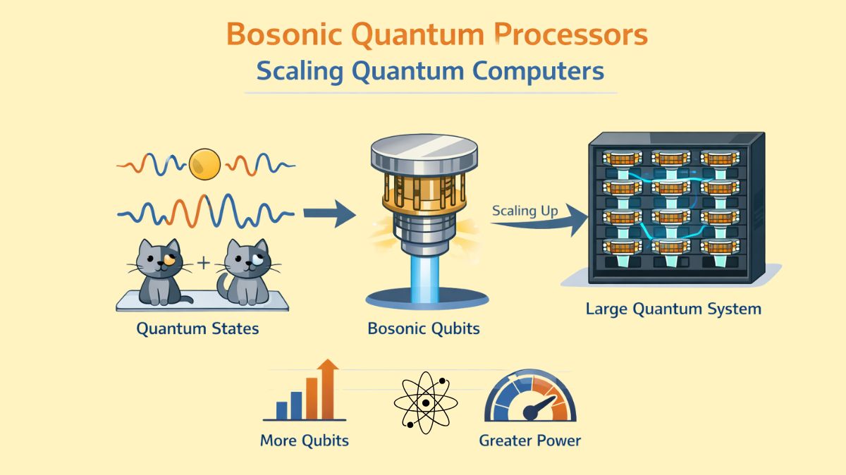 How Bosonic Quantum Processors Scaling Quantum Computers