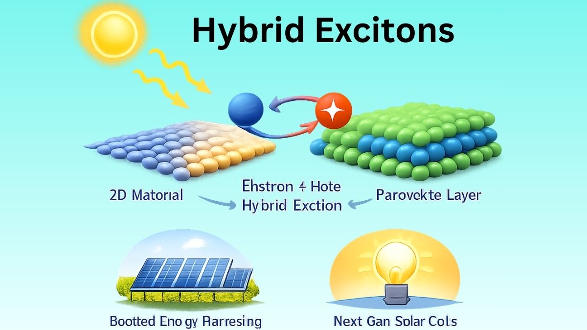 Hybrid Excitons: A Quantum Leap for Solar Technology