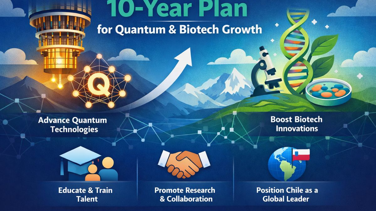 Quantum Chile’s 10-Year Plan for Quantum and Biotech Growth