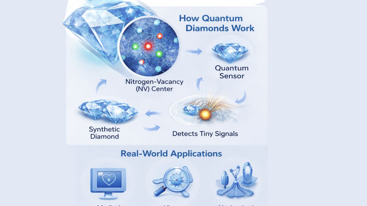 Quantum Diamonds Advance Sensing and Quantum Computing
