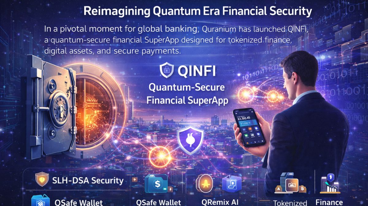 Quranium Reveals QINFI: A Quantum-Secure financial SuperApp