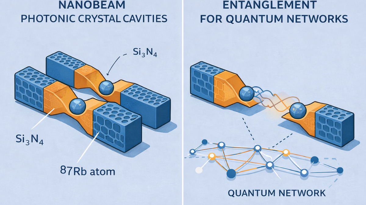 Strong Multi-Partite Entanglement with Nanophotonic Cavities