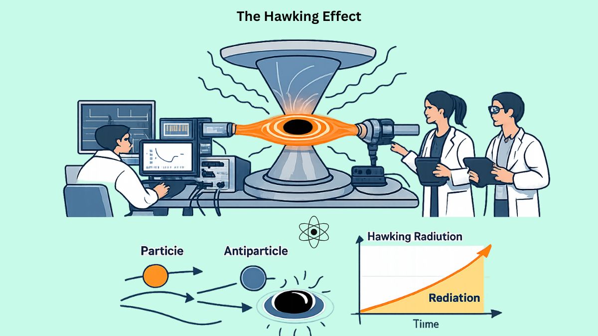 Scientists Test the Hawking Effect in Laboratory Black Holes