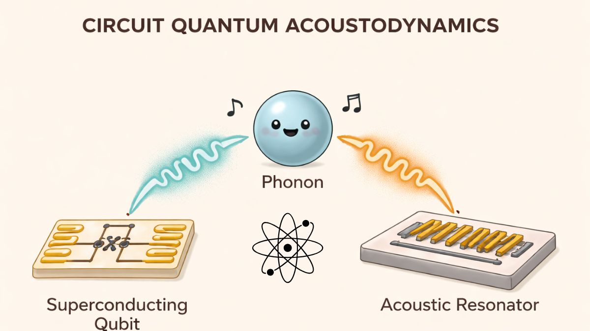 Circuit quantum acoustodynamics cQAD: from qubits to phonons
