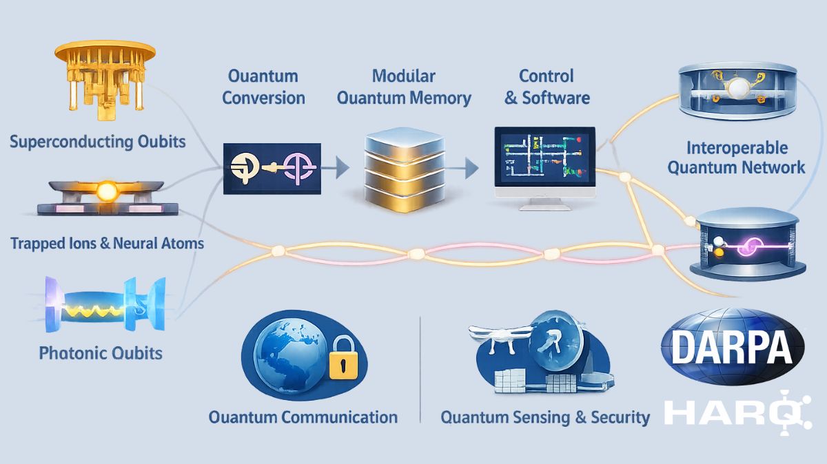 DARPA HARQ Program: The Universal Quantum Translator