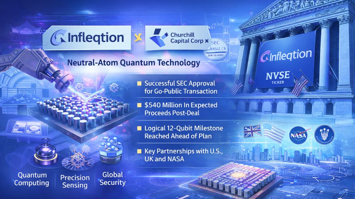 Infleqtion: First Public Neutral-Atom Quantum Company