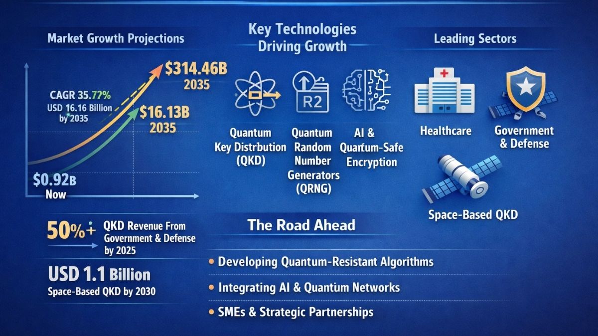 Quantum Cryptography News: 2035 Global Market Outlook
