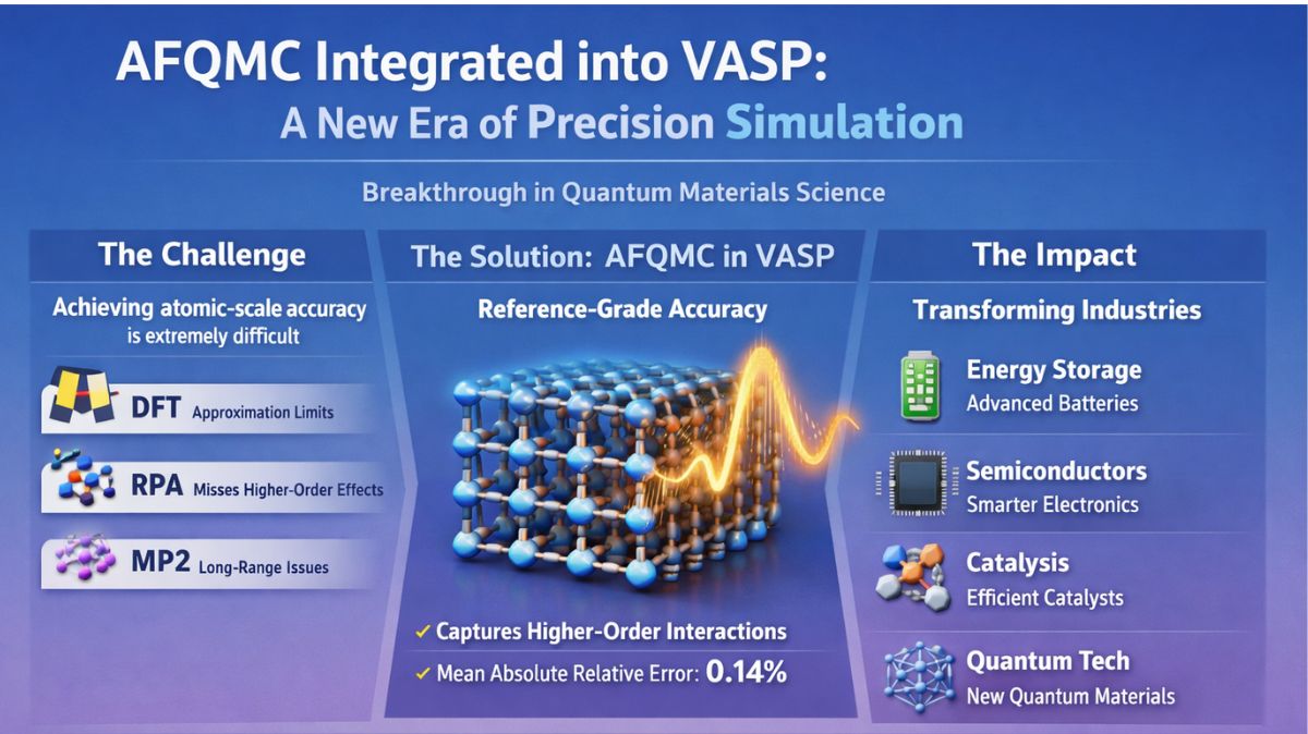 AFQMC Auxiliary Field Quantum Monte Carlo Importance