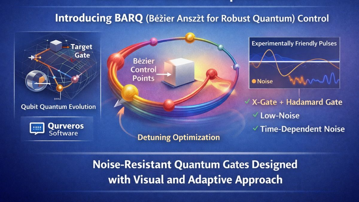 Bézier Ansatz for Robust Quantum for Noise-Resistant Quantum
