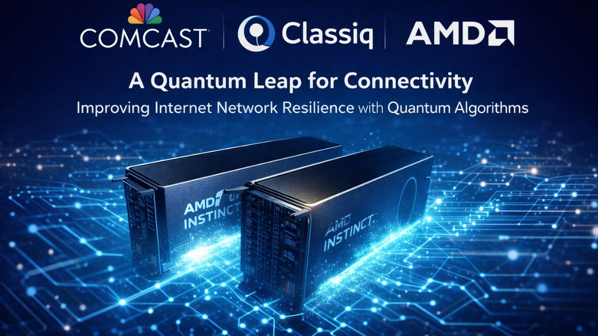 Classiq Quantum computing with AMD, Comcast for  Internet