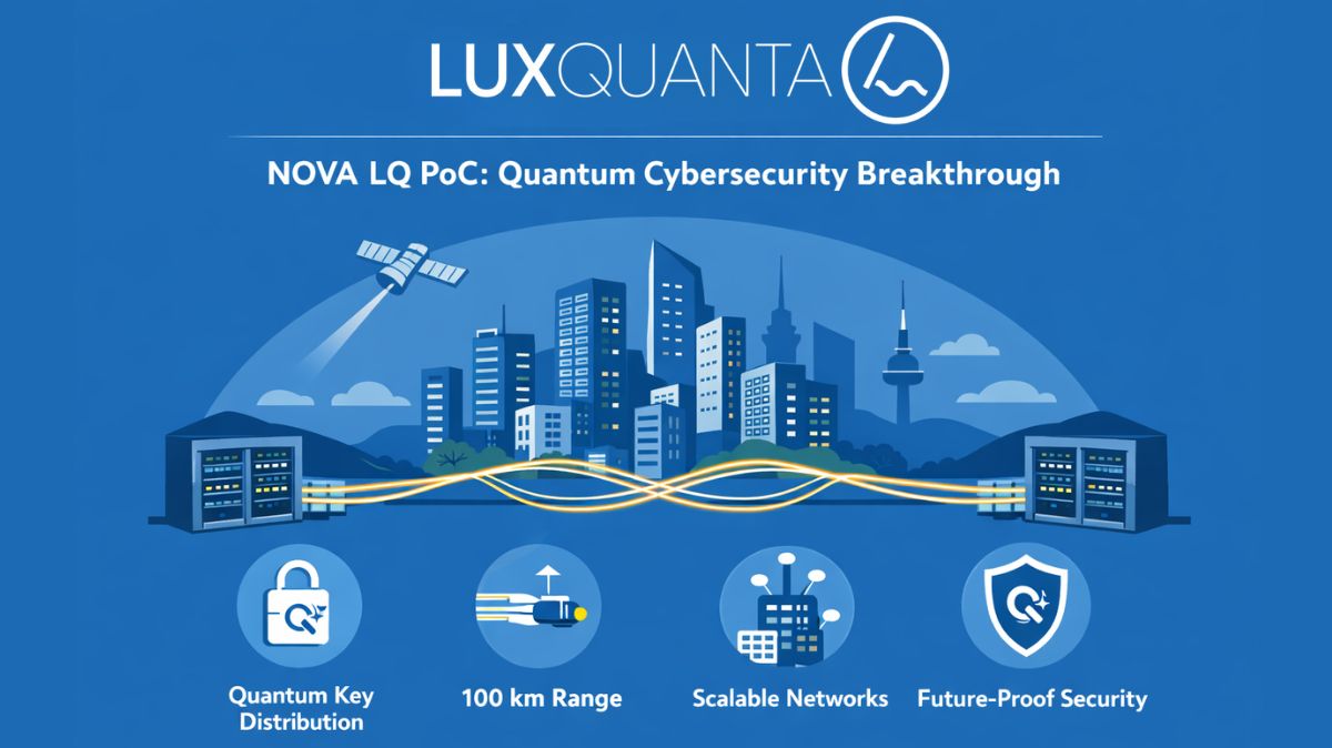 LuxQuanta News: MADQuantum Shows NOVA LQ QKD System