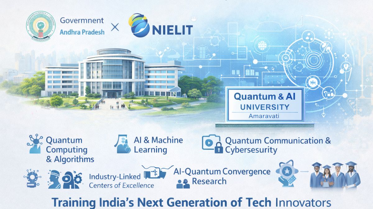 NIELIT with Andhra Pradesh for Quantum & AI University
