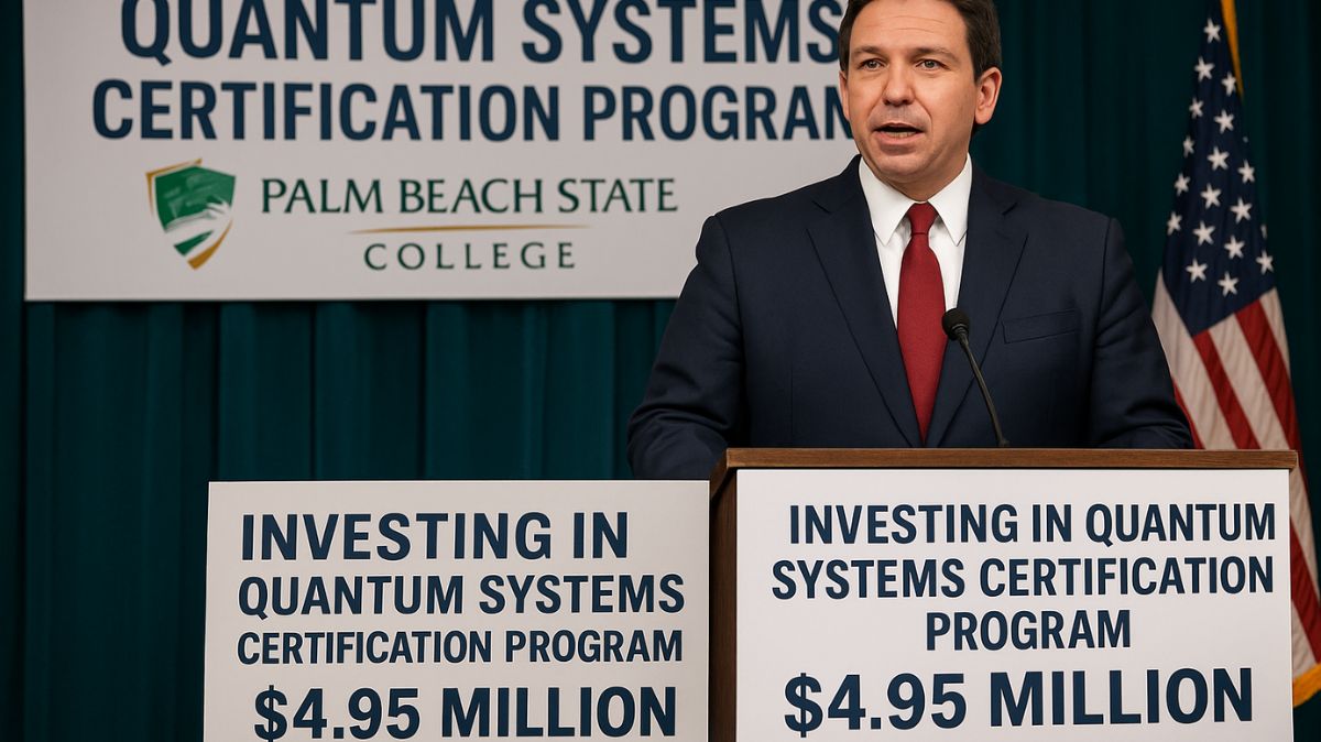 Palm Beach State College Gets $4.95M for Quantum Workforce