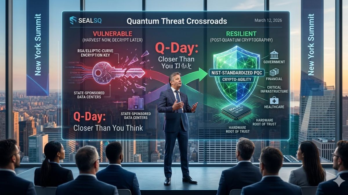 Carlos Moreira SEALSQ Warns of Quantum Threat at Cantor