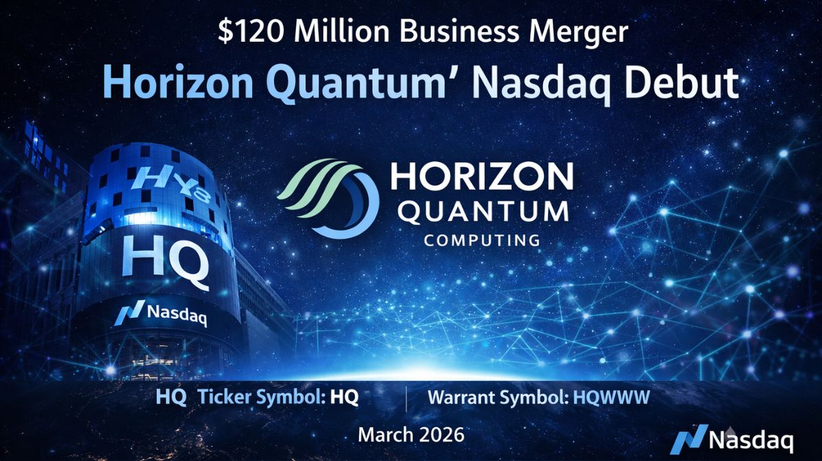 Horizon Quantum Computing Pte ltd secures $120M hits Nasdaq