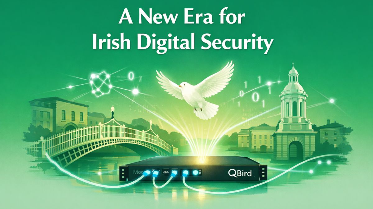 QBird Enables Advanced MDI-QKD Network in Ireland