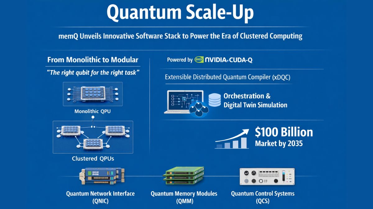 MemQ Inc Introduces xDQC to Break Quantum Scaling Barriers