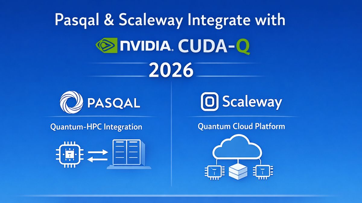 Scaleway & Pasqal simplify Quantum Development with CUDA-Q