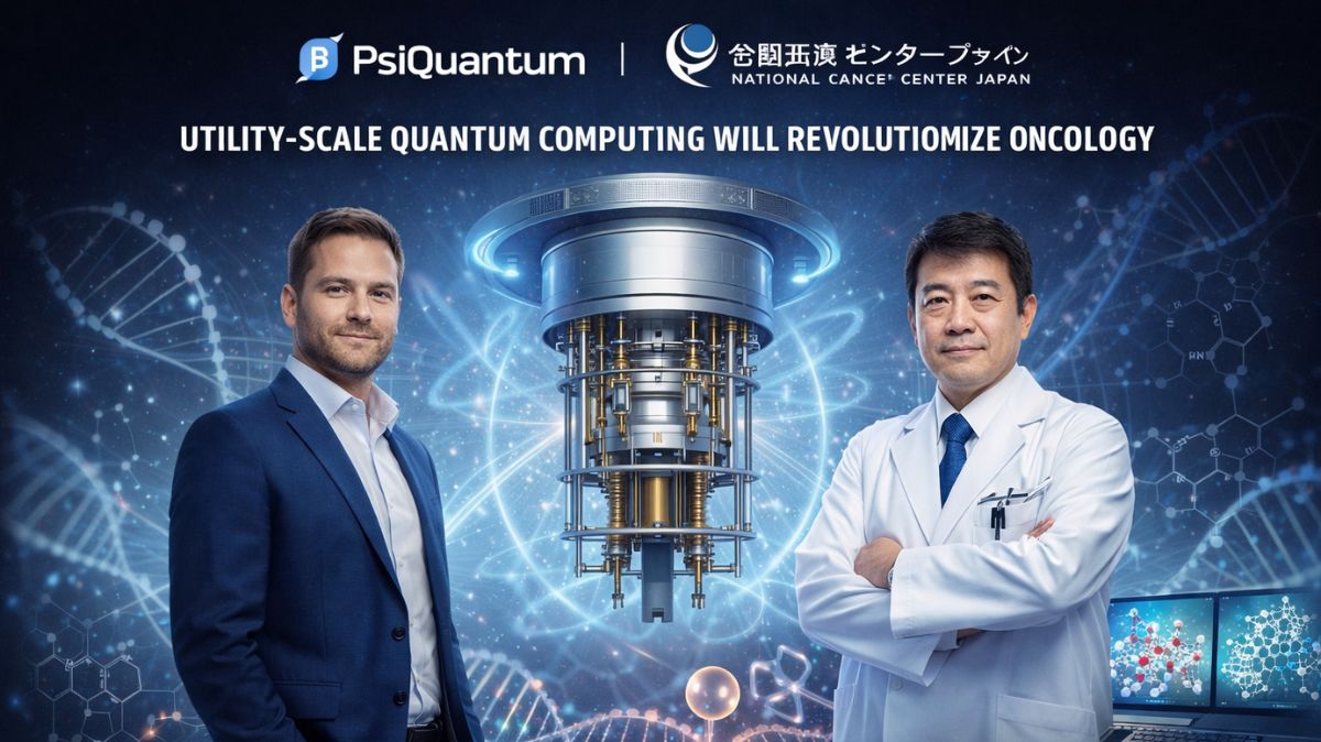 PsiQuantum and NCC Japan to boost Cancer Drug Development