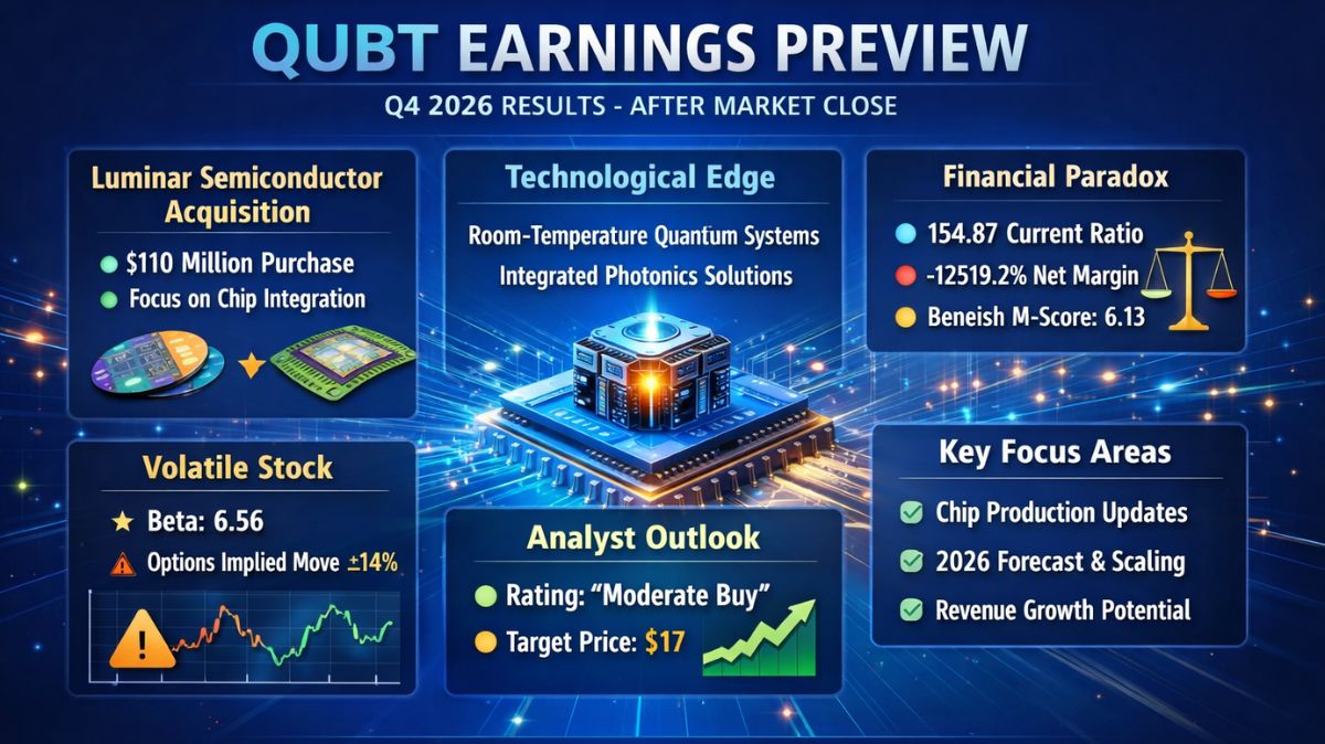 QUBT Q4 Earnings Call to Highlight Photonic Chip Strategy