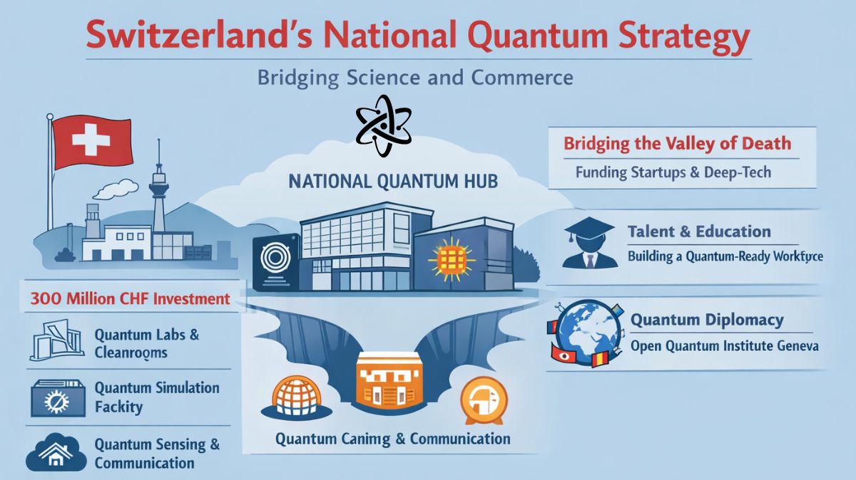 Quantum Switzerland Launches National Quantum Strategy