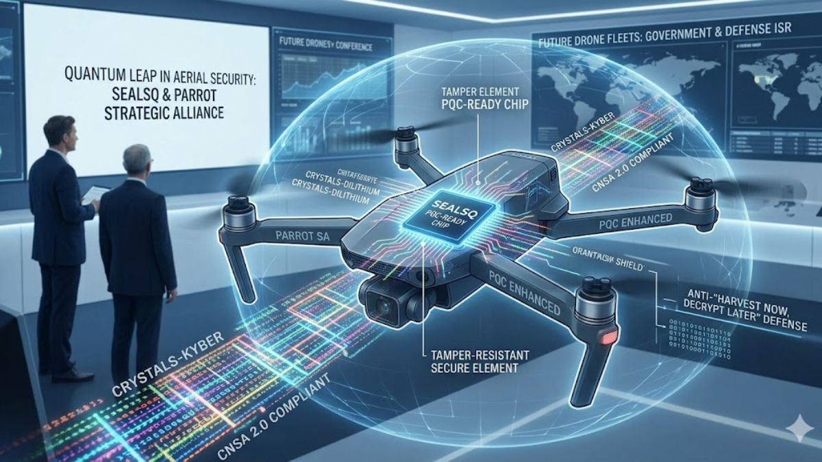 SEALSQ and Parrot SA News Advancing PQS in Drones