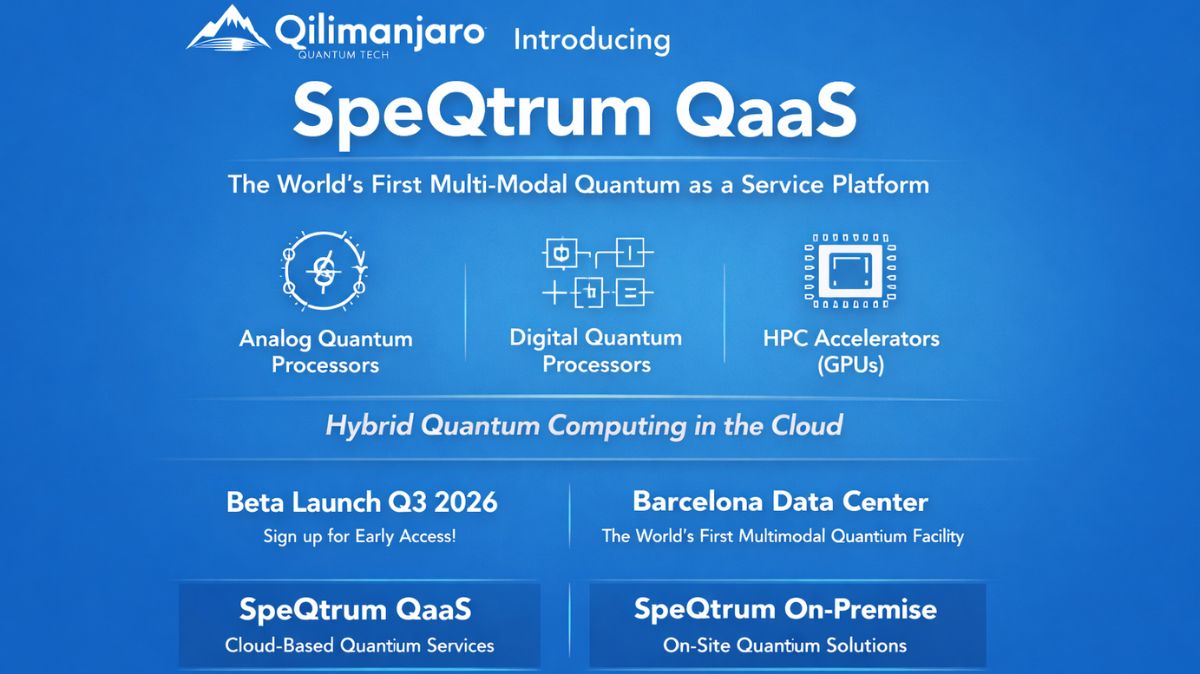 Qilimanjaro’s SpeQtrum QaaS Redefines Quantum Computing