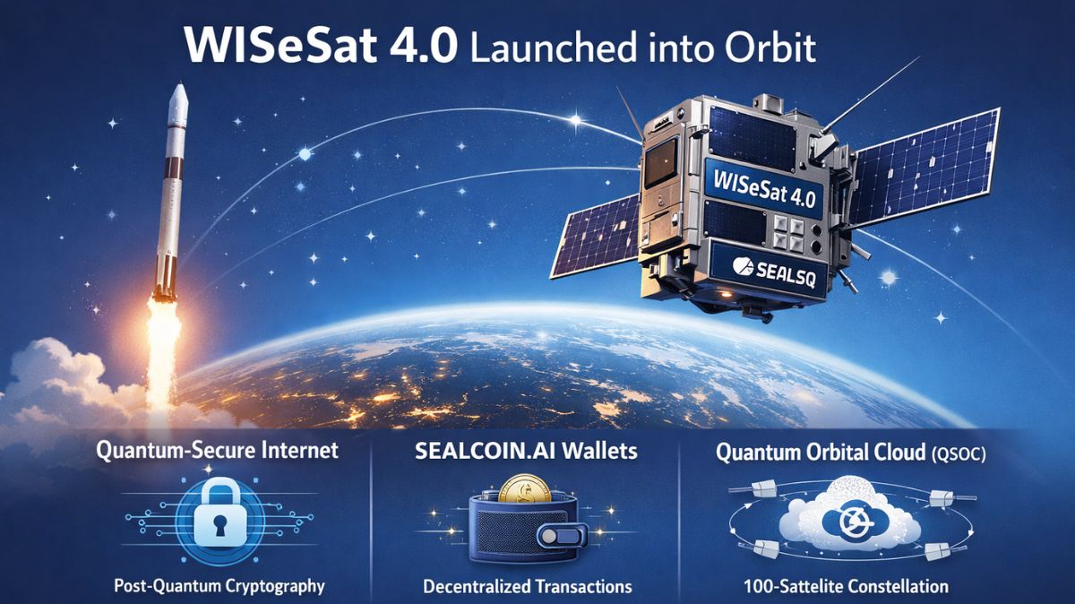 WISeSat 4.0 Successfully launched on SpaceX Falcon 9 Mission