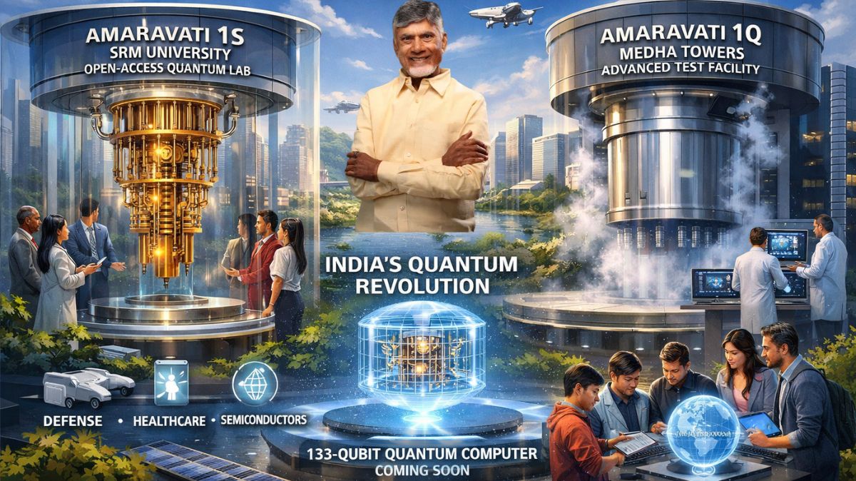 Indian Indigenous Quantum Testbeds Launched in Amaravati