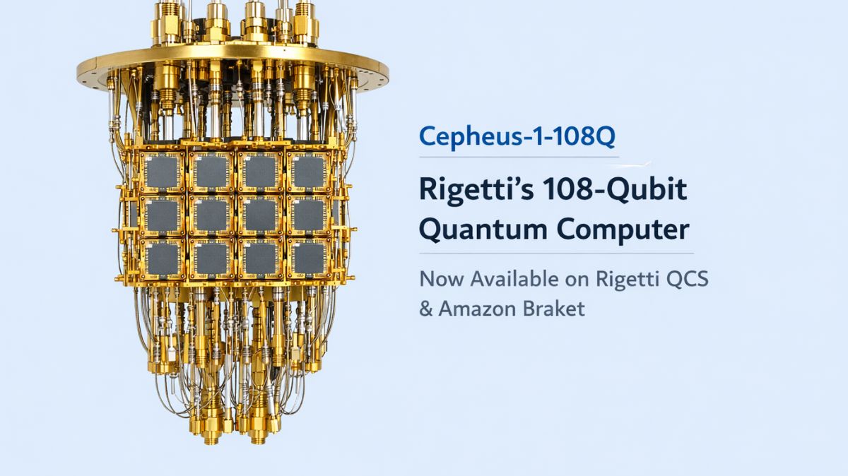Rigetti Quantum Launches Cepheus-1-108Q on Amazon Braket