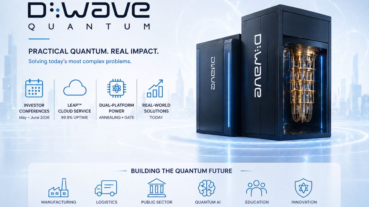 D-Wave Quantum Investor Conference Circuit Schedule in 2026