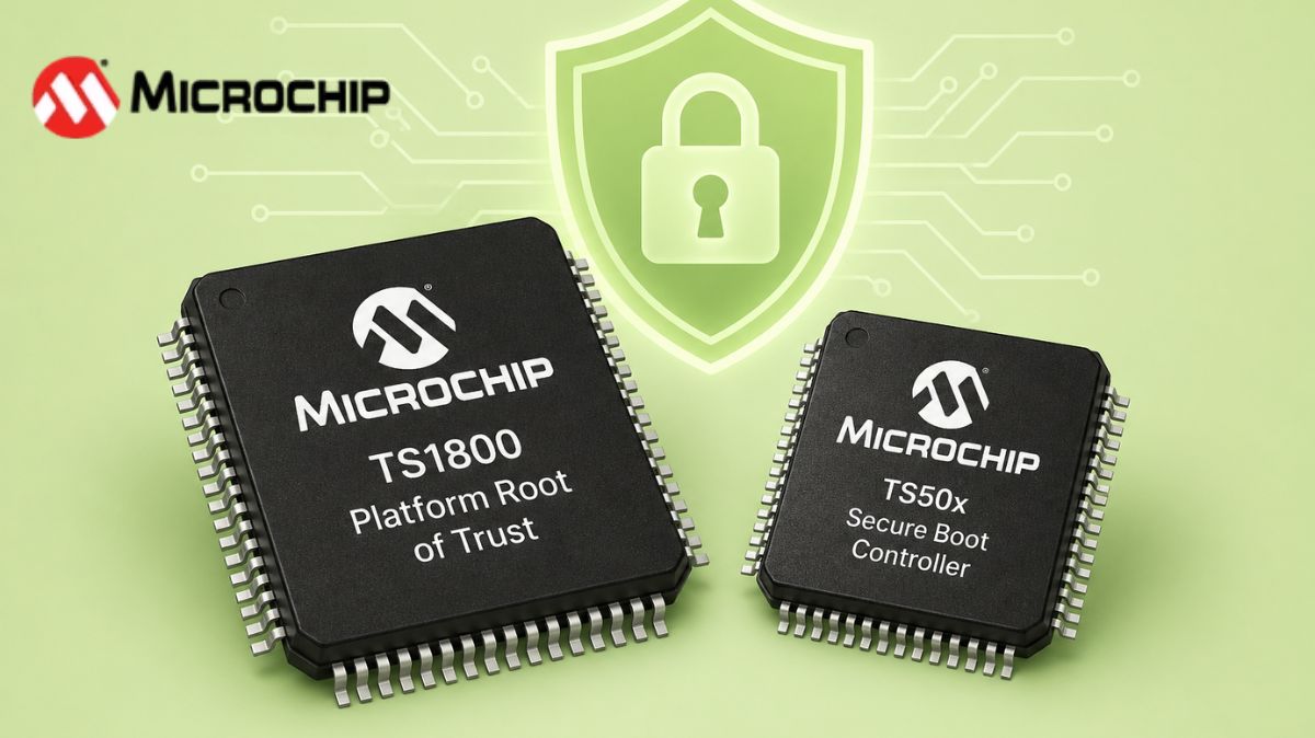 Microchip TS1800 Improves Post-Quantum Cryptography