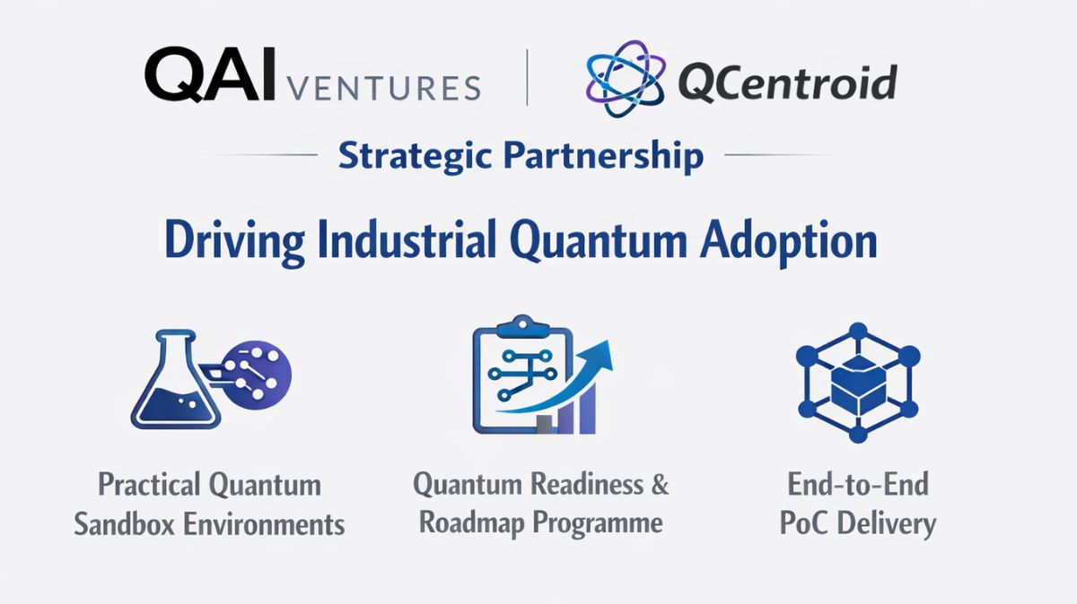 QCentroid Quantum and QAI Ventures Make Quantum Practical