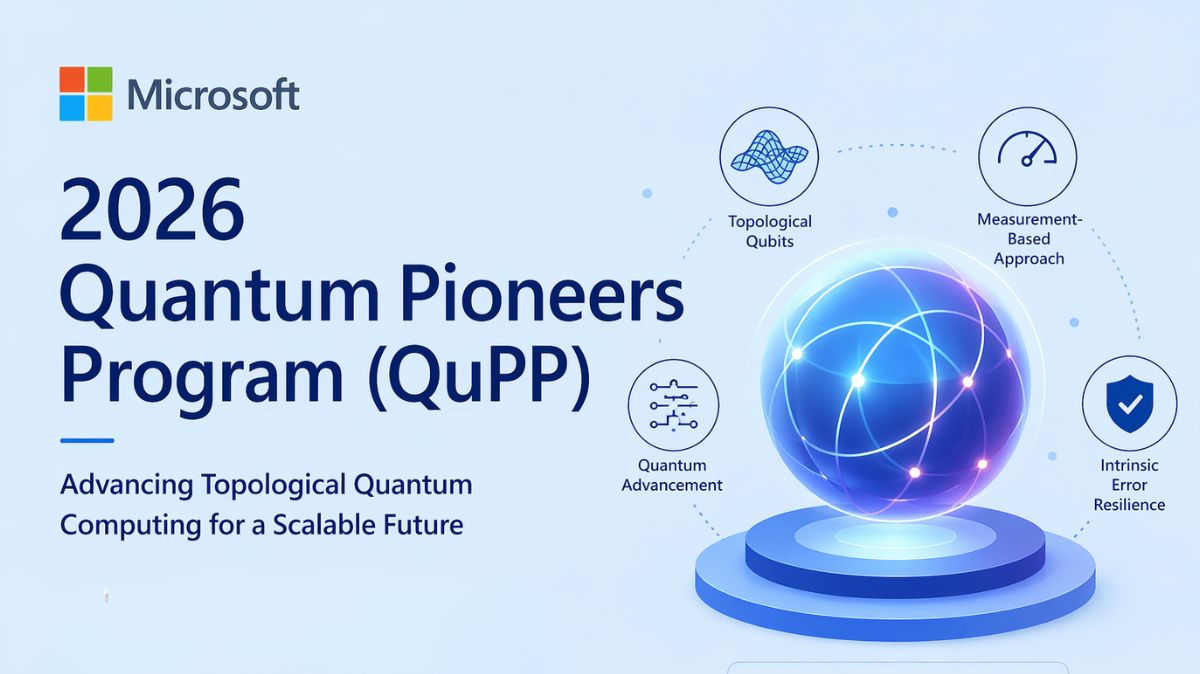 Microsoft Starts 2026 QuPP for Topological Quantum Computing