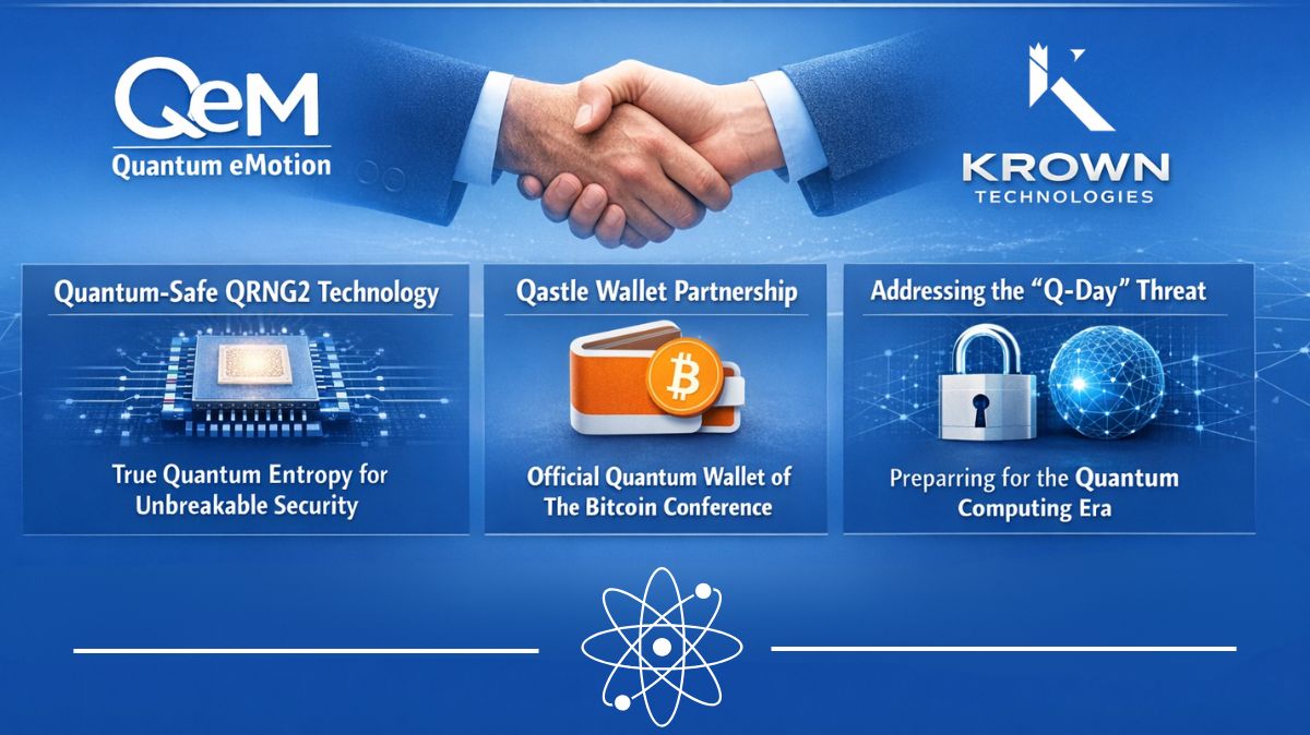 Quantum eMotion News Today Partner with Krown Technologies