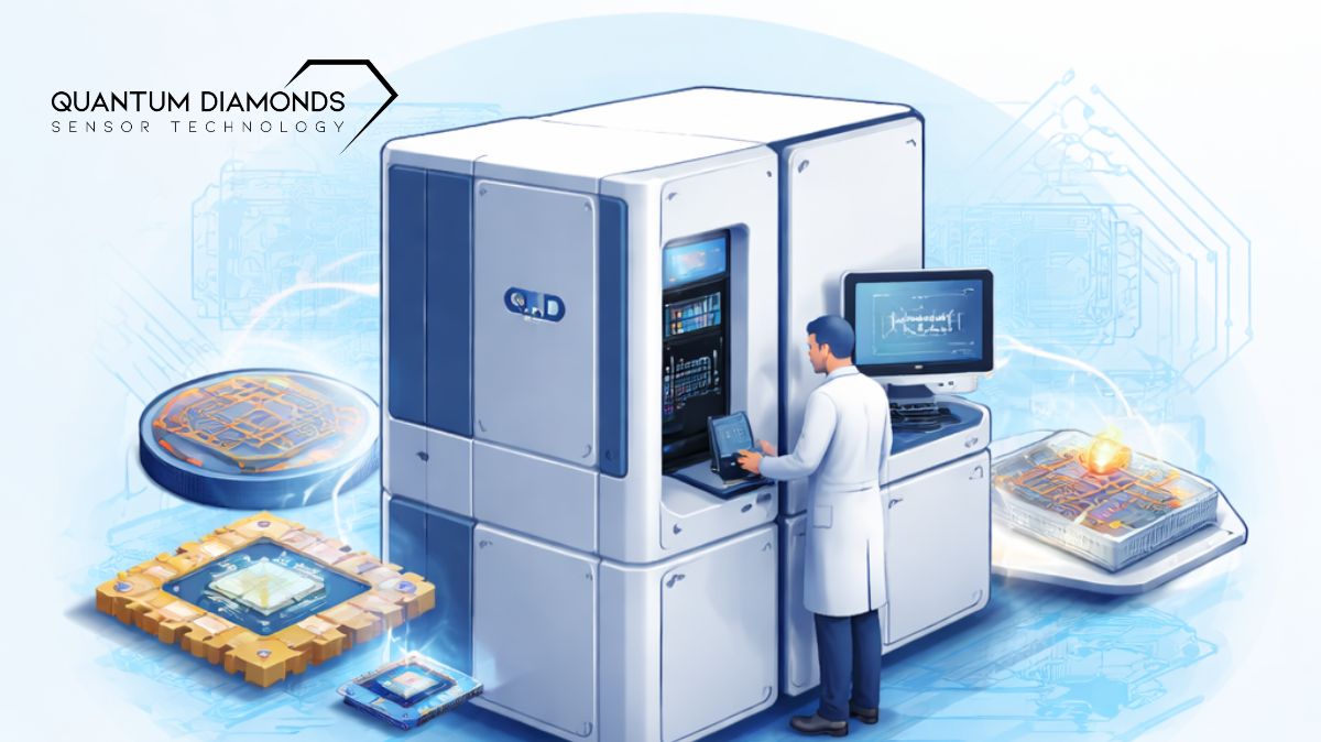 QuantumDiamonds GmbH Launches QD m.1 system in the US