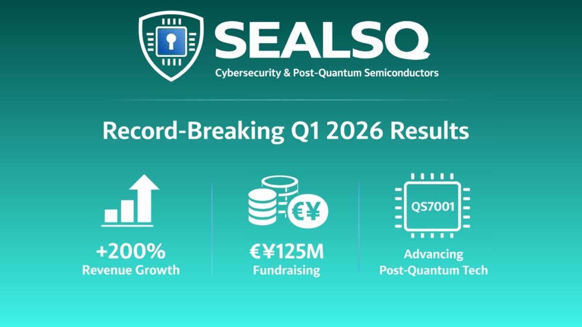 SEALSQ News Reports Over 200% Revenue Growth in Q1 2026