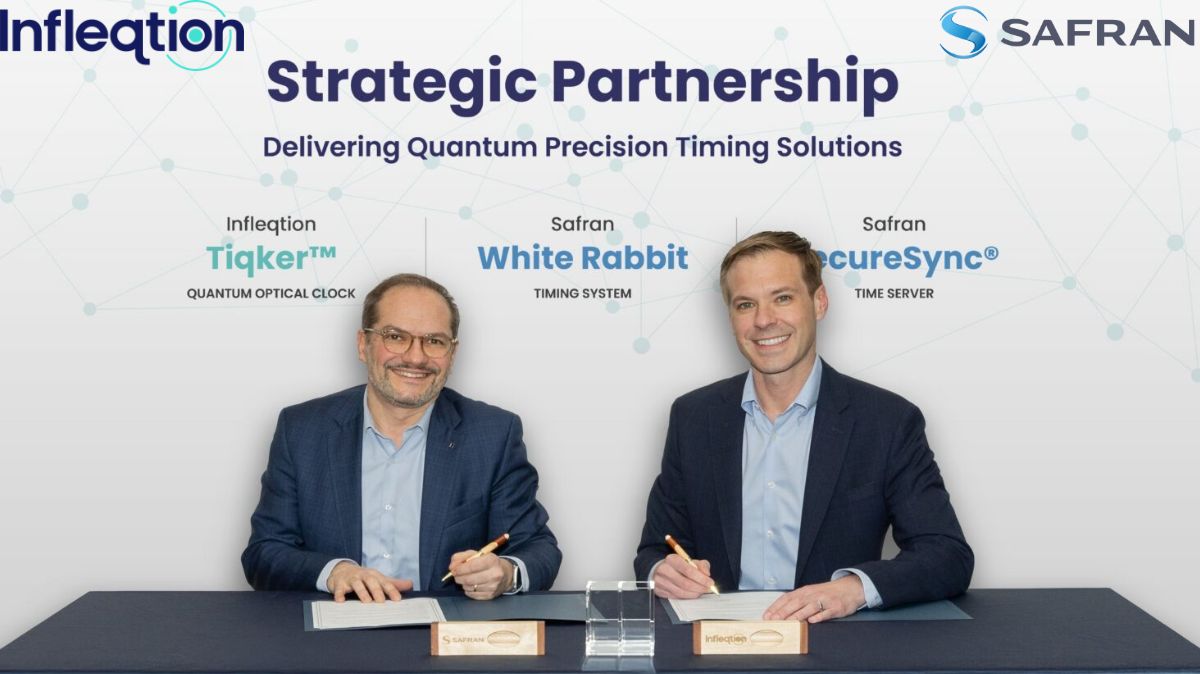Infleqtion and Safran News Today for Quantum Timing Solution
