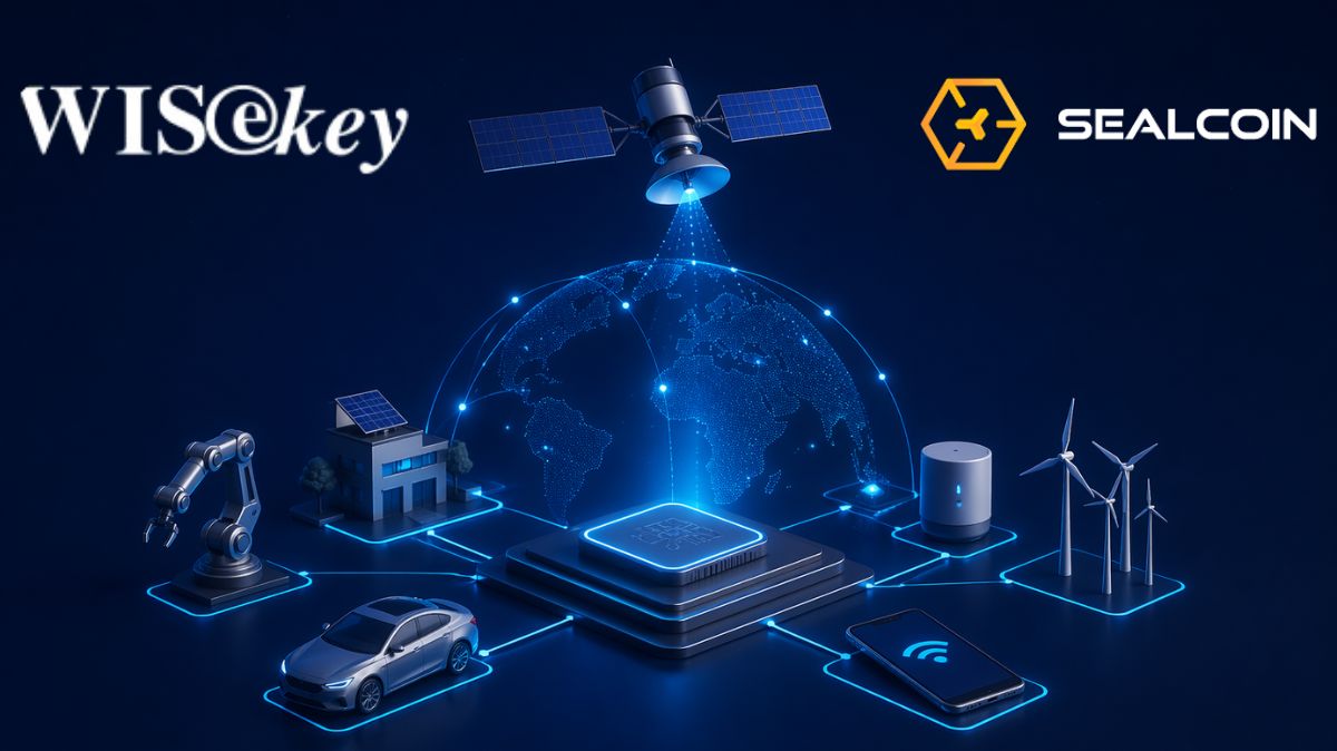 WISeKey’s SEALCOIN Unveils Spacedrop for Machine Economy