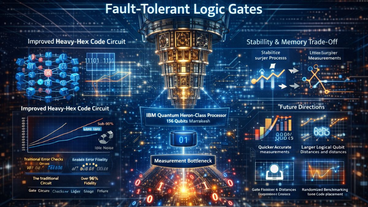 Study of Fault-Tolerant Quantum Logic Gates on IBM processor