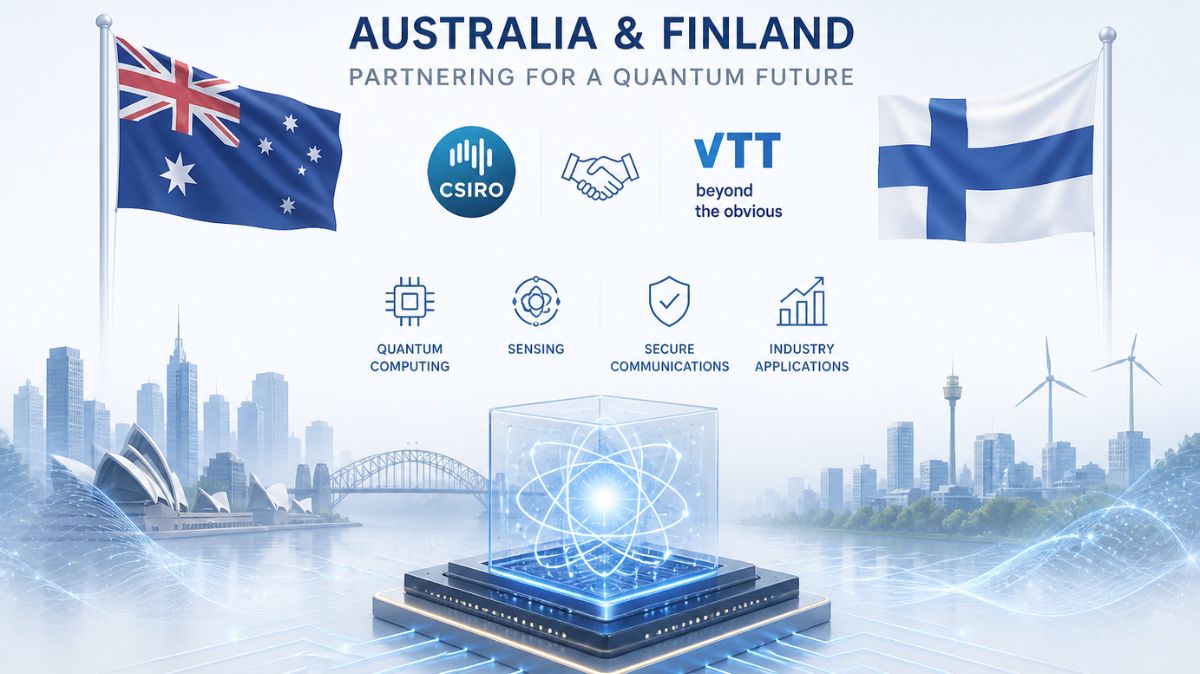 CSIRO News Release: Finland and Australia to Scale Quantum