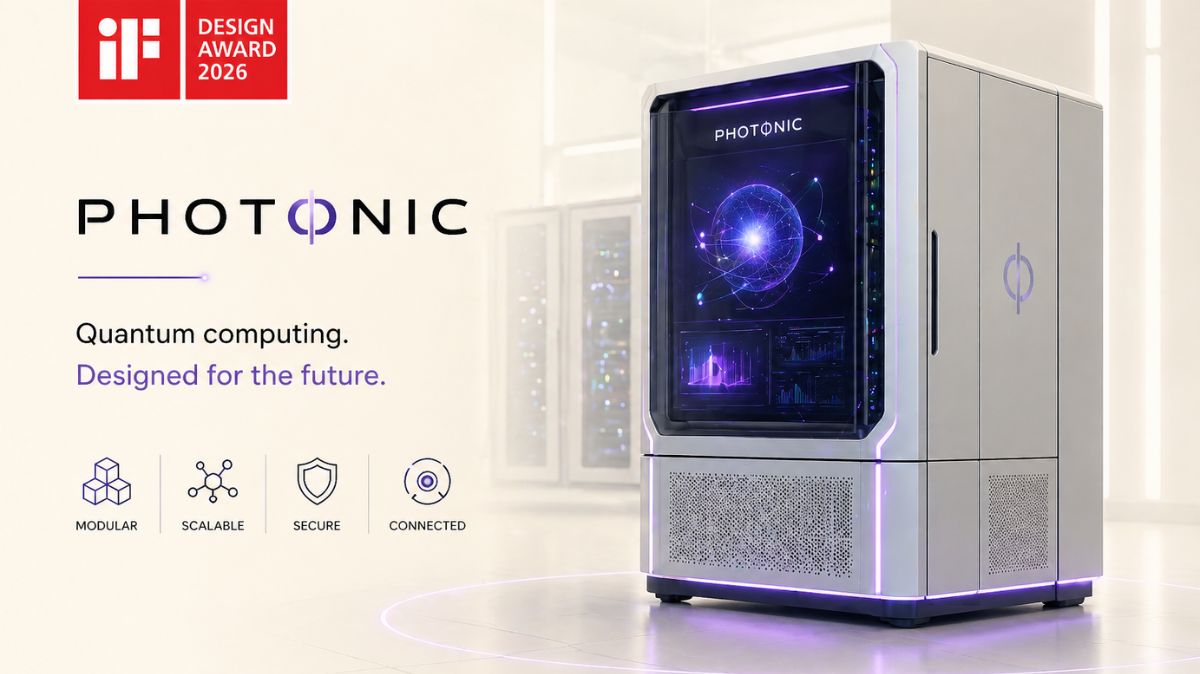 Photonic Inc wins 2026 iF DESIGN award for quantum computing